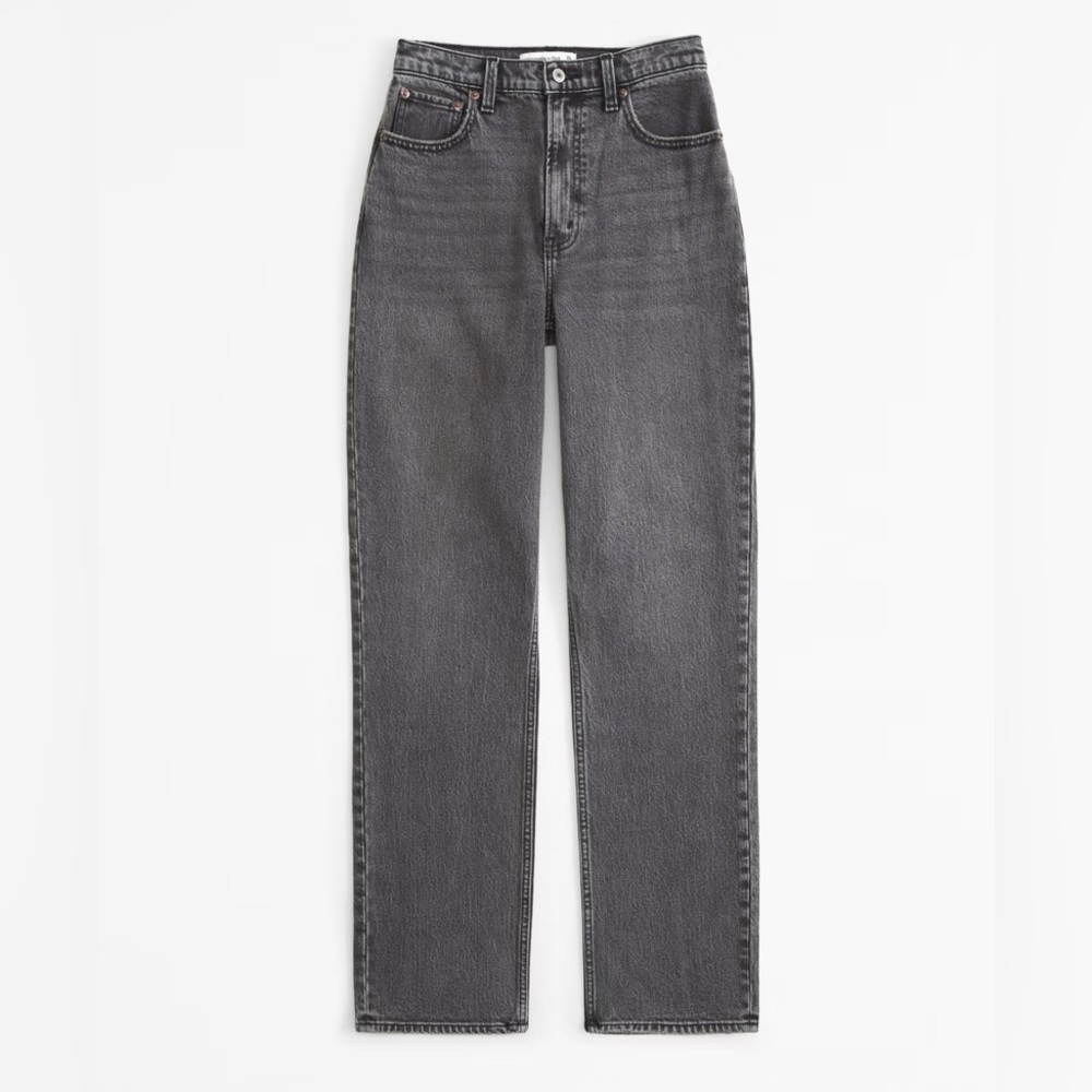 Abercrombie & Fitch Ultra High Rise 90s Straight Jean
